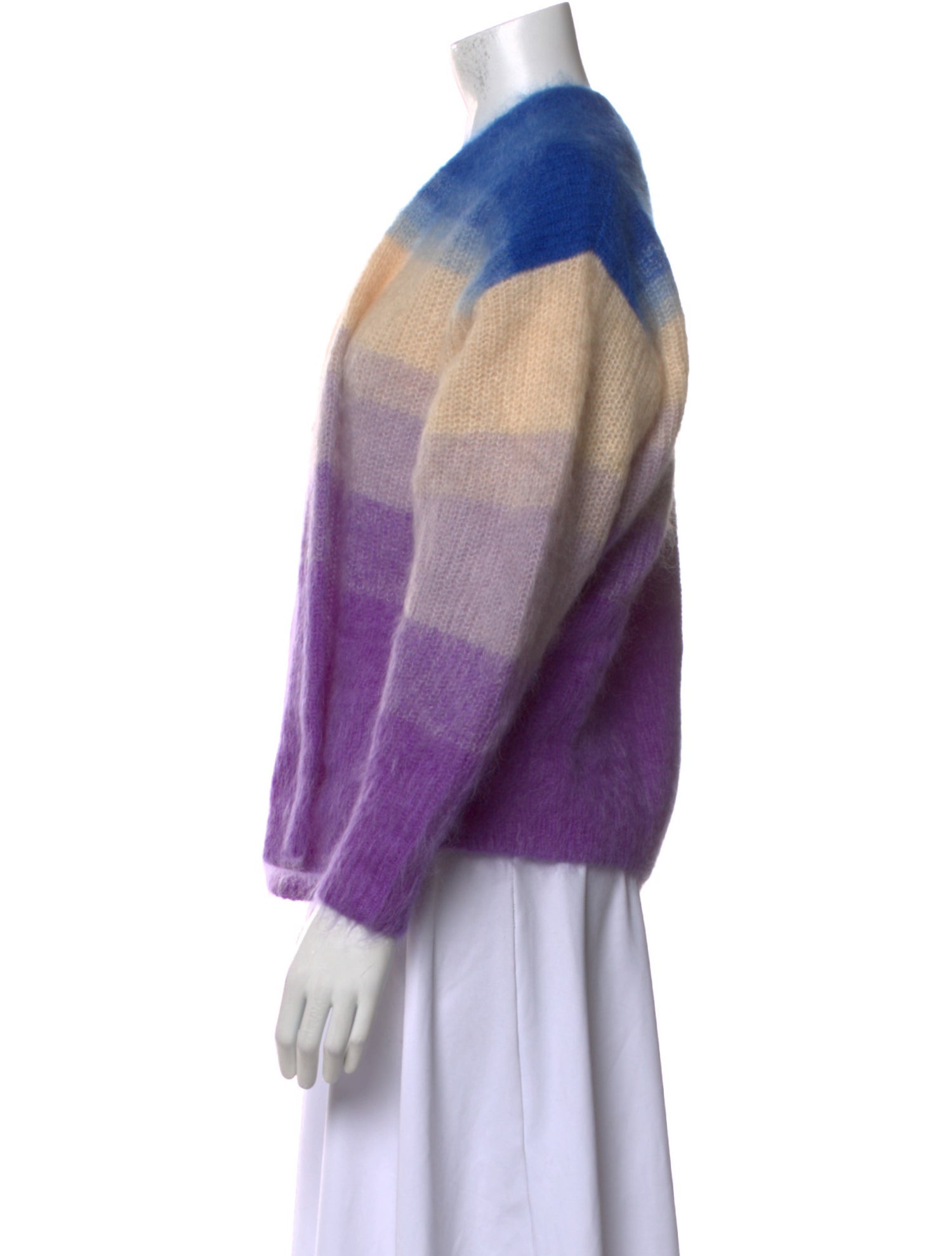 Étoile Isabel Marant Striped Open Front Sweater