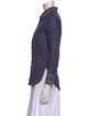 Étoile Isabel Marant Polka Dot Print Long Sleeve Button-Up Top