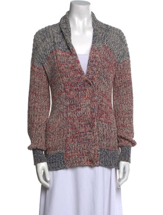 Étoile Isabel Marant Printed V-Neck Sweater