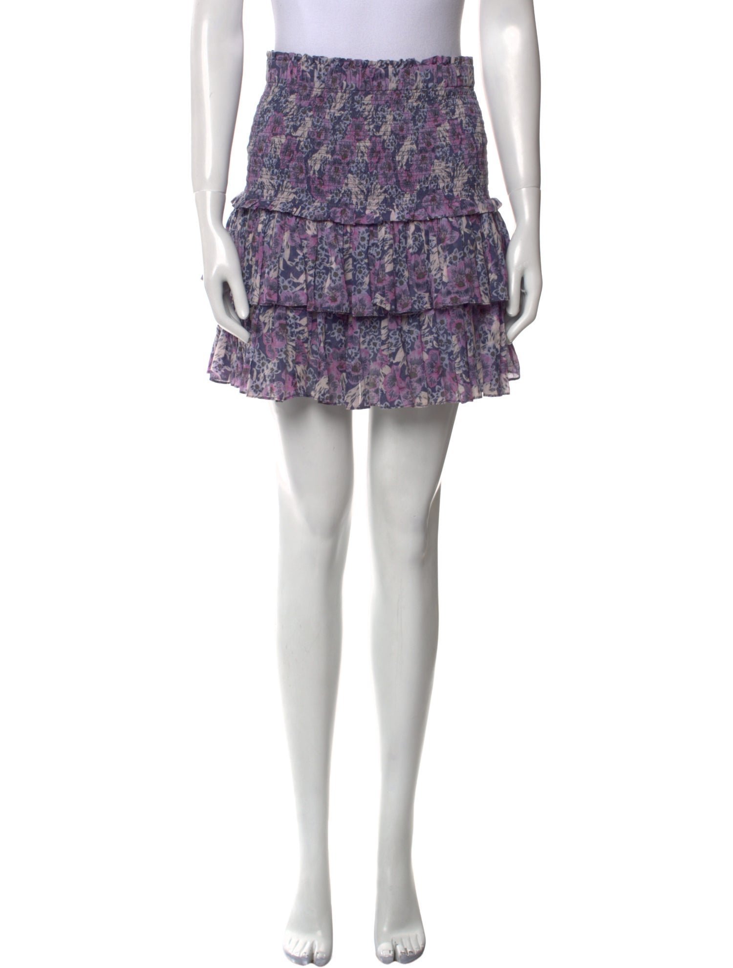 Étoile Isabel Marant Floral Print Mini Skirt