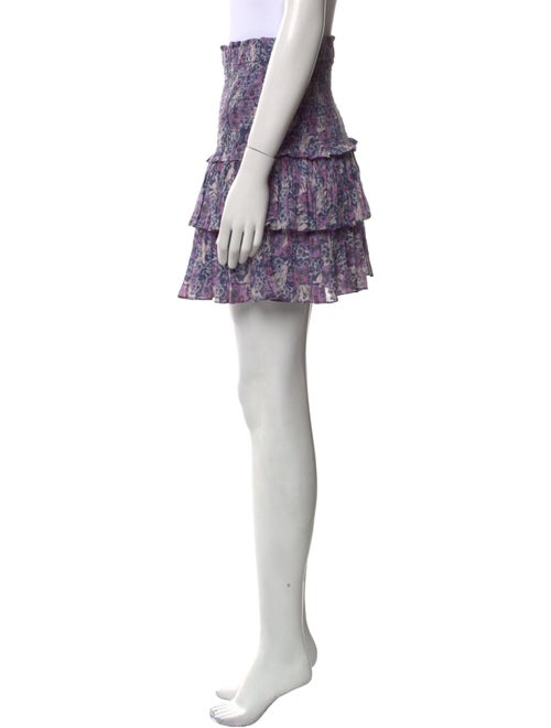 Étoile Isabel Marant Floral Print Mini Skirt
