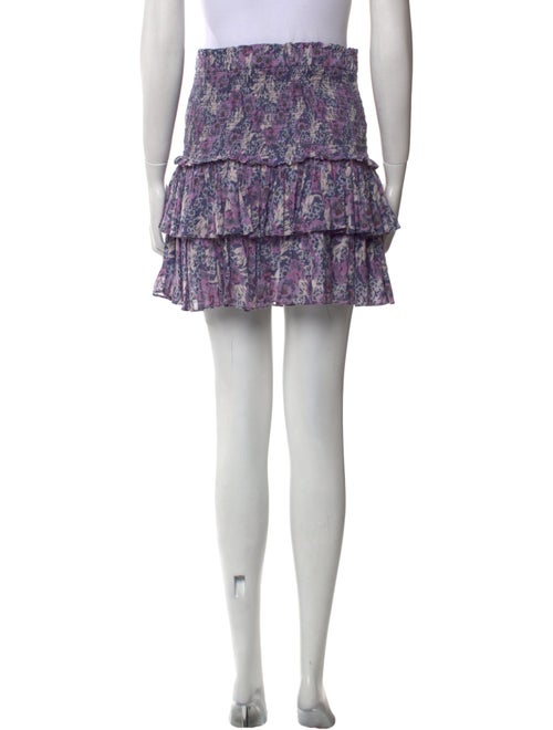 Étoile Isabel Marant Floral Print Mini Skirt
