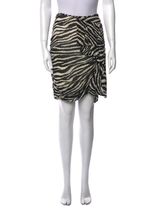 Étoile Isabel Marant Animal Print Knee-Length Skirt