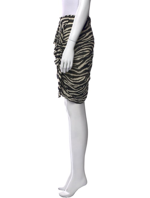 Étoile Isabel Marant Animal Print Knee-Length Skirt