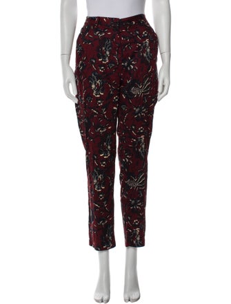Étoile Isabel Marant Printed Straight Leg Pants