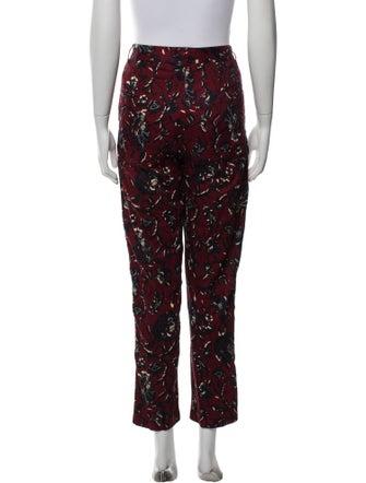 Étoile Isabel Marant Printed Straight Leg Pants