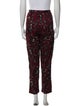 Étoile Isabel Marant Printed Straight Leg Pants