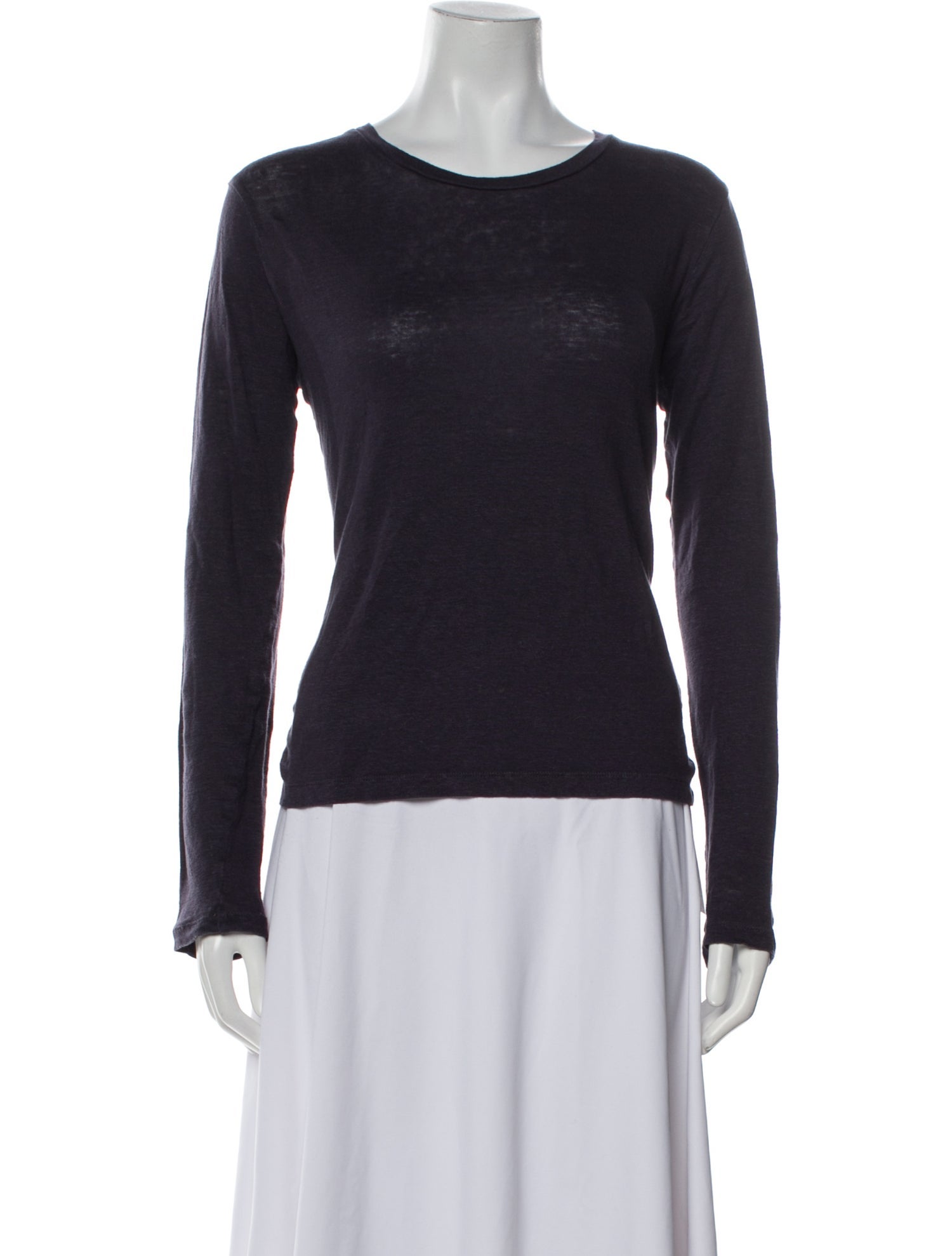 Étoile Isabel Marant Linen Scoop Neck Sweater