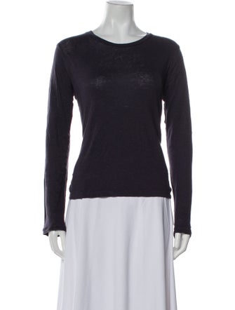 Étoile Isabel Marant Linen Scoop Neck Sweater