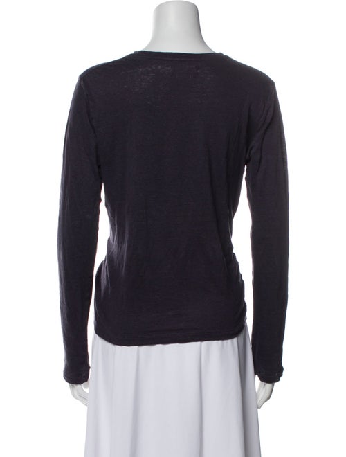 Étoile Isabel Marant Linen Scoop Neck Sweater