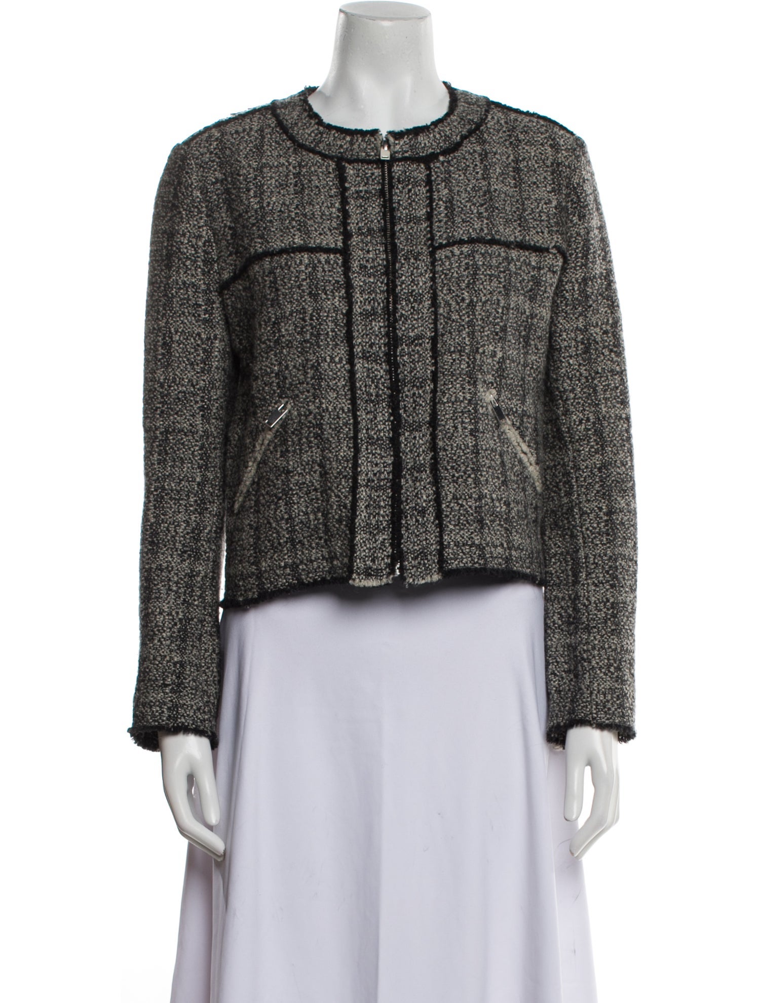 Étoile Isabel Marant Wool Tweed Pattern Evening Jacket