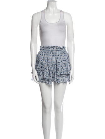Étoile Isabel Marant Silk Tie-Dye Print Skirt Set