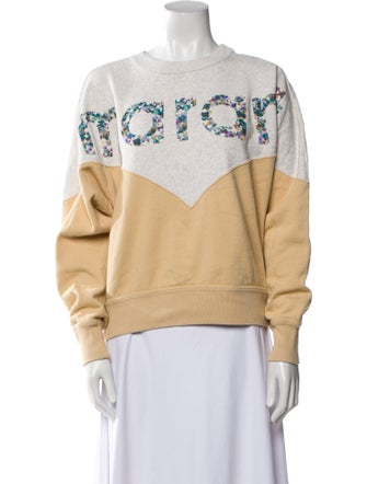 Étoile Isabel Marant Graphic Print Crew Neck Sweatshirt