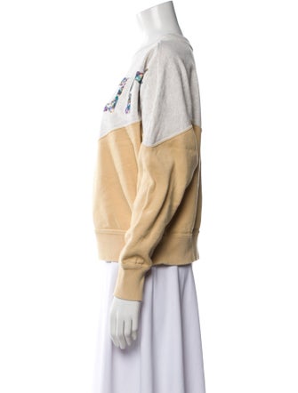 Étoile Isabel Marant Graphic Print Crew Neck Sweatshirt