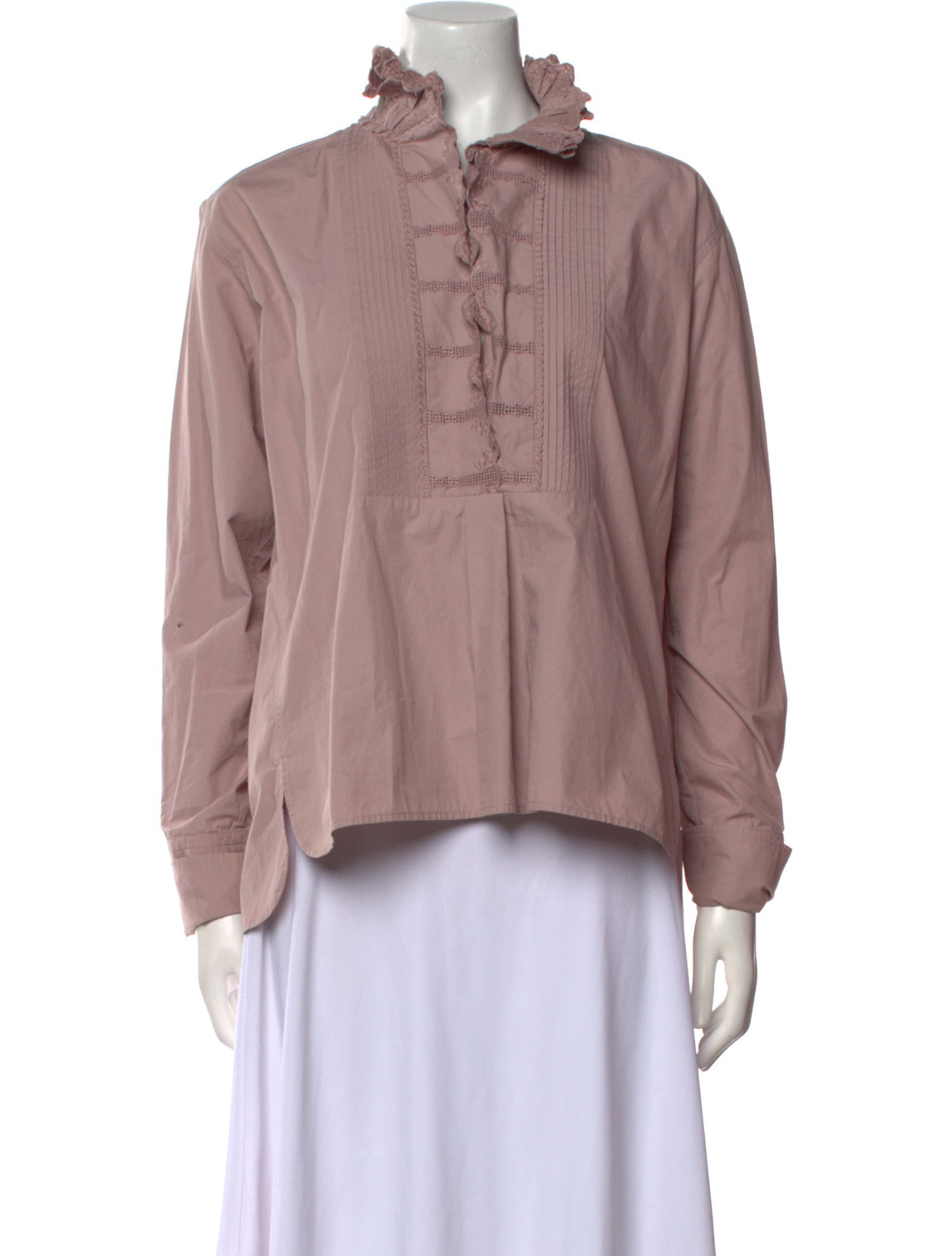 Étoile Isabel Marant Mock Neck Long Sleeve Sweatshirt