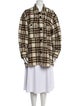 Étoile Isabel Marant Wool Plaid Print Coat