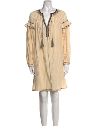 Étoile Isabel Marant V-Neck Mini Dress