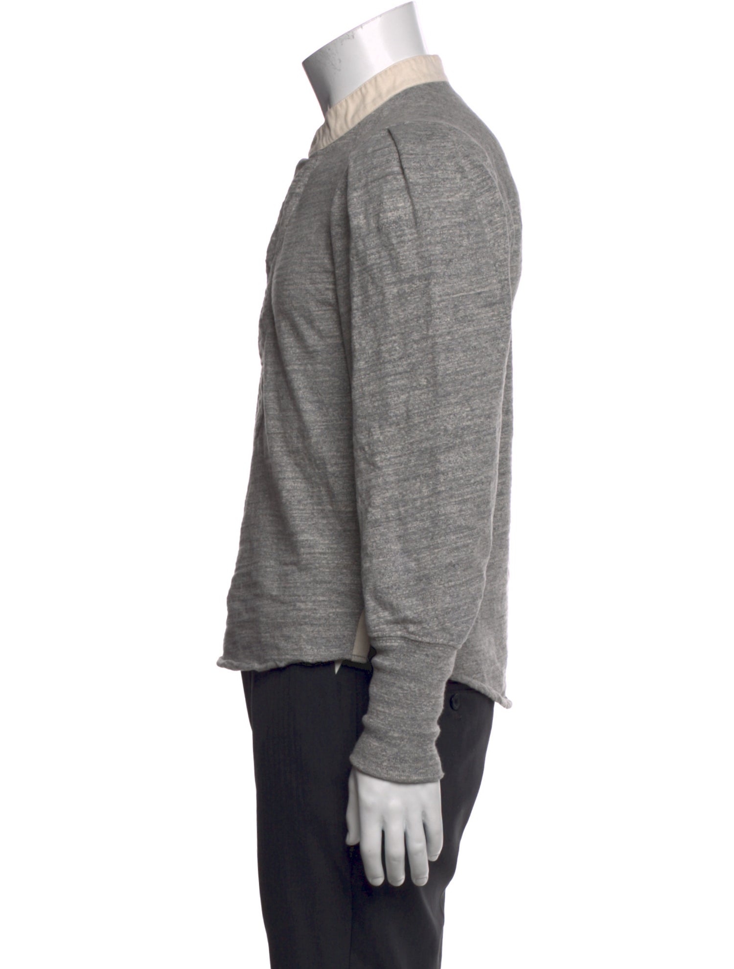 Étoile Isabel Marant V-Neck Long Sleeve Henley