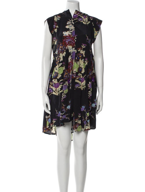 Étoile Isabel Marant Silk Knee-Length Dress