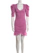 Étoile Isabel Marant Scoop Neck Mini Dress