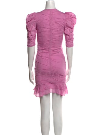 Étoile Isabel Marant Scoop Neck Mini Dress