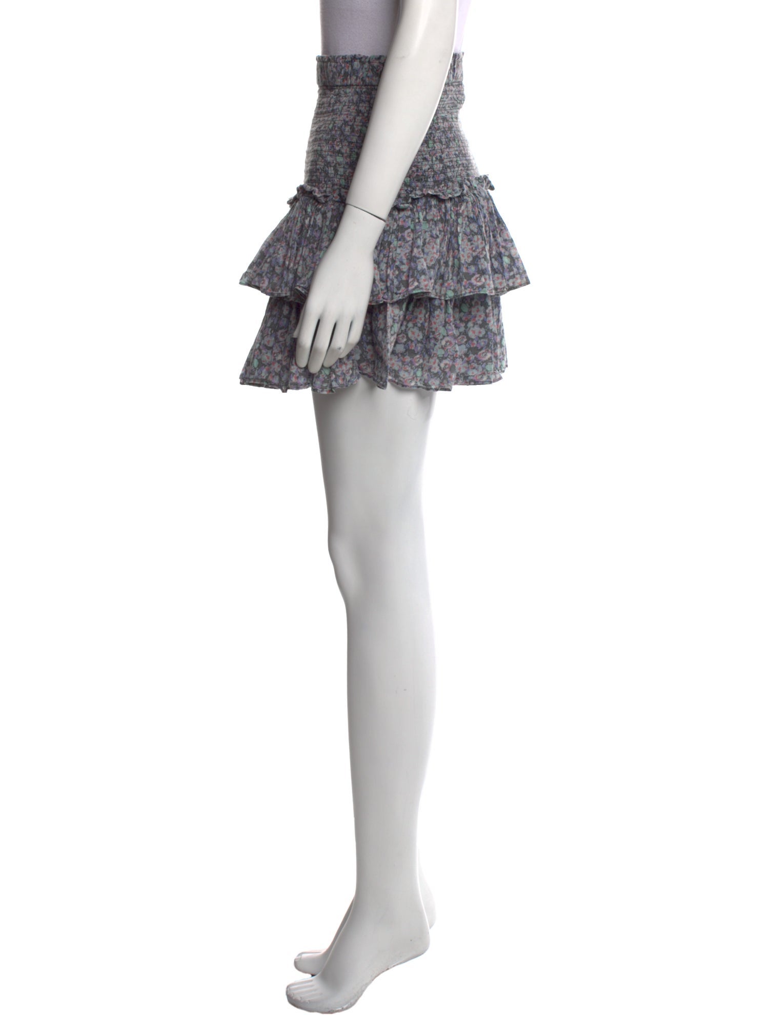 Étoile Isabel Marant Floral Print Mini Skirt
