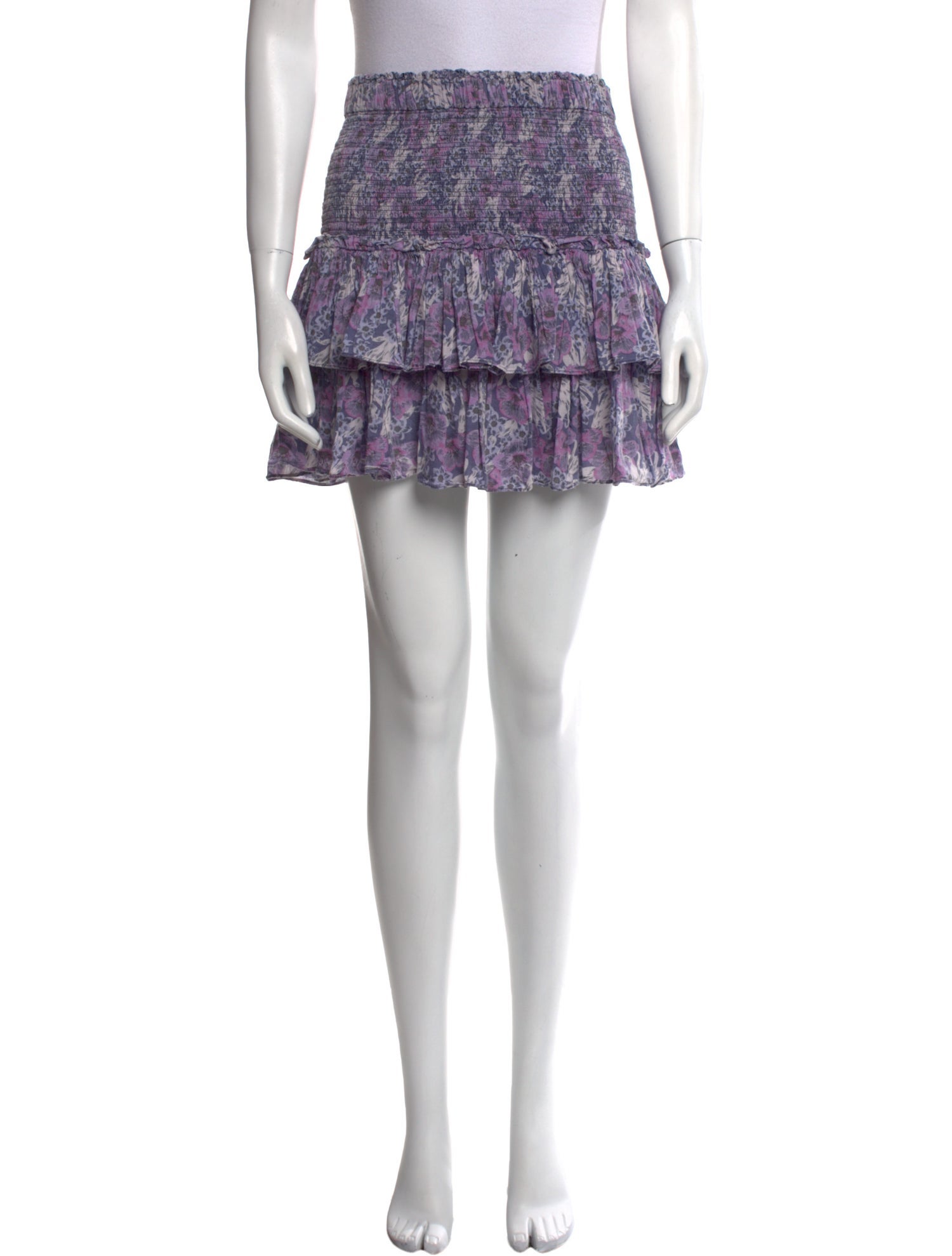 Étoile Isabel Marant Floral Print Mini Skirt