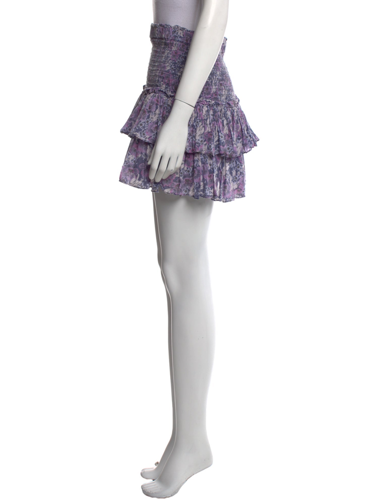 Étoile Isabel Marant Floral Print Mini Skirt
