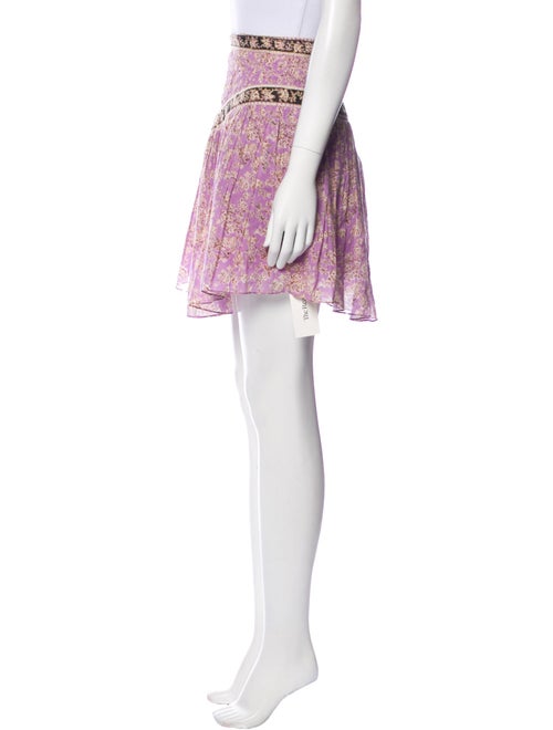 Étoile Isabel Marant Floral Print Mini Skirt