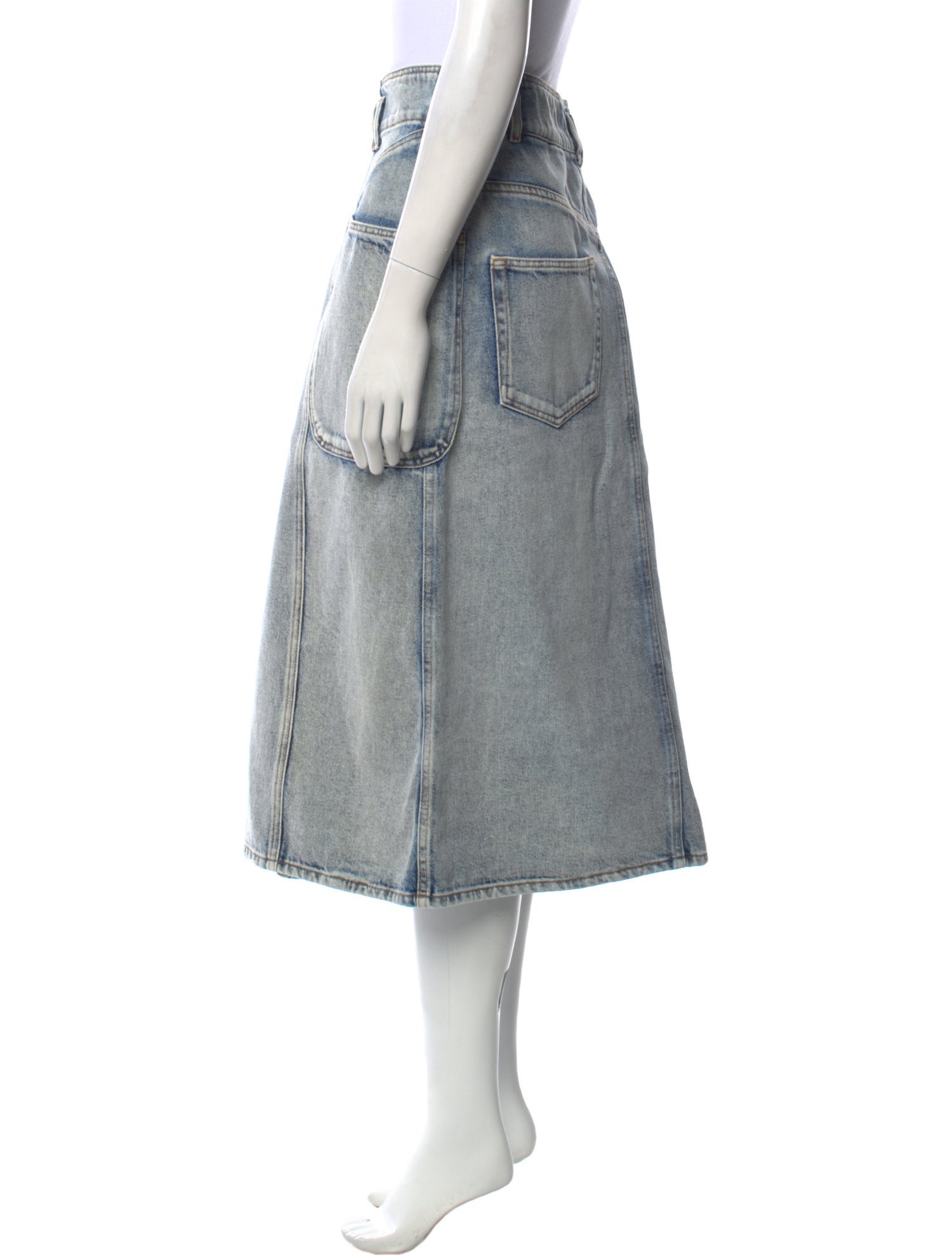 Étoile Isabel Marant Distressed Accents Midi Length Skirt w/ Tags