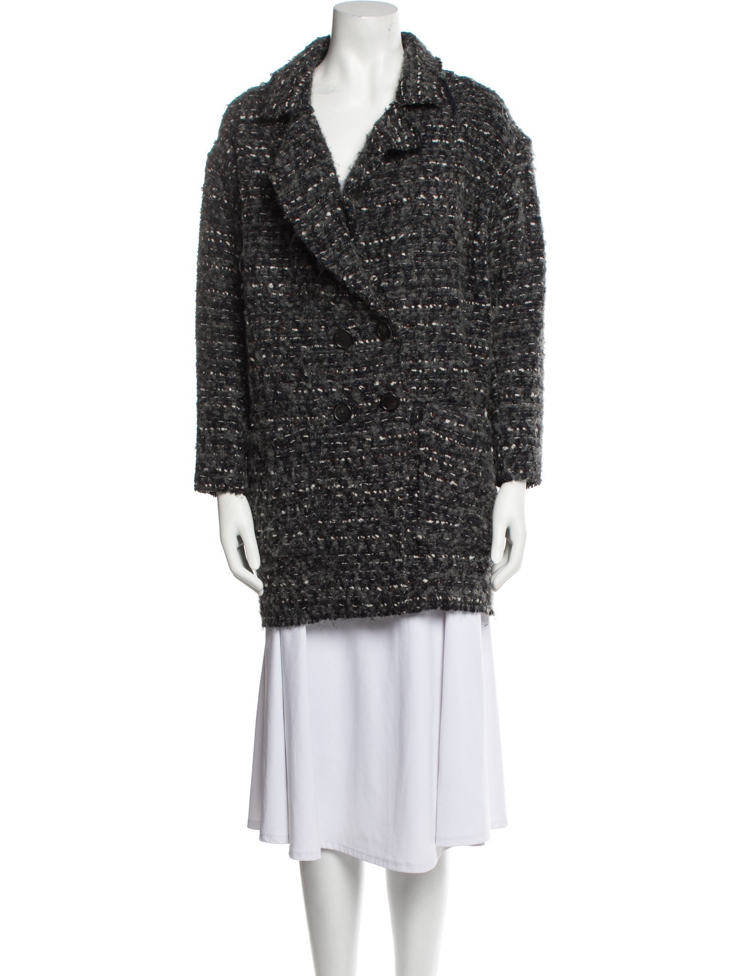 Étoile Isabel Marant Wool Tweed Pattern Jacket
