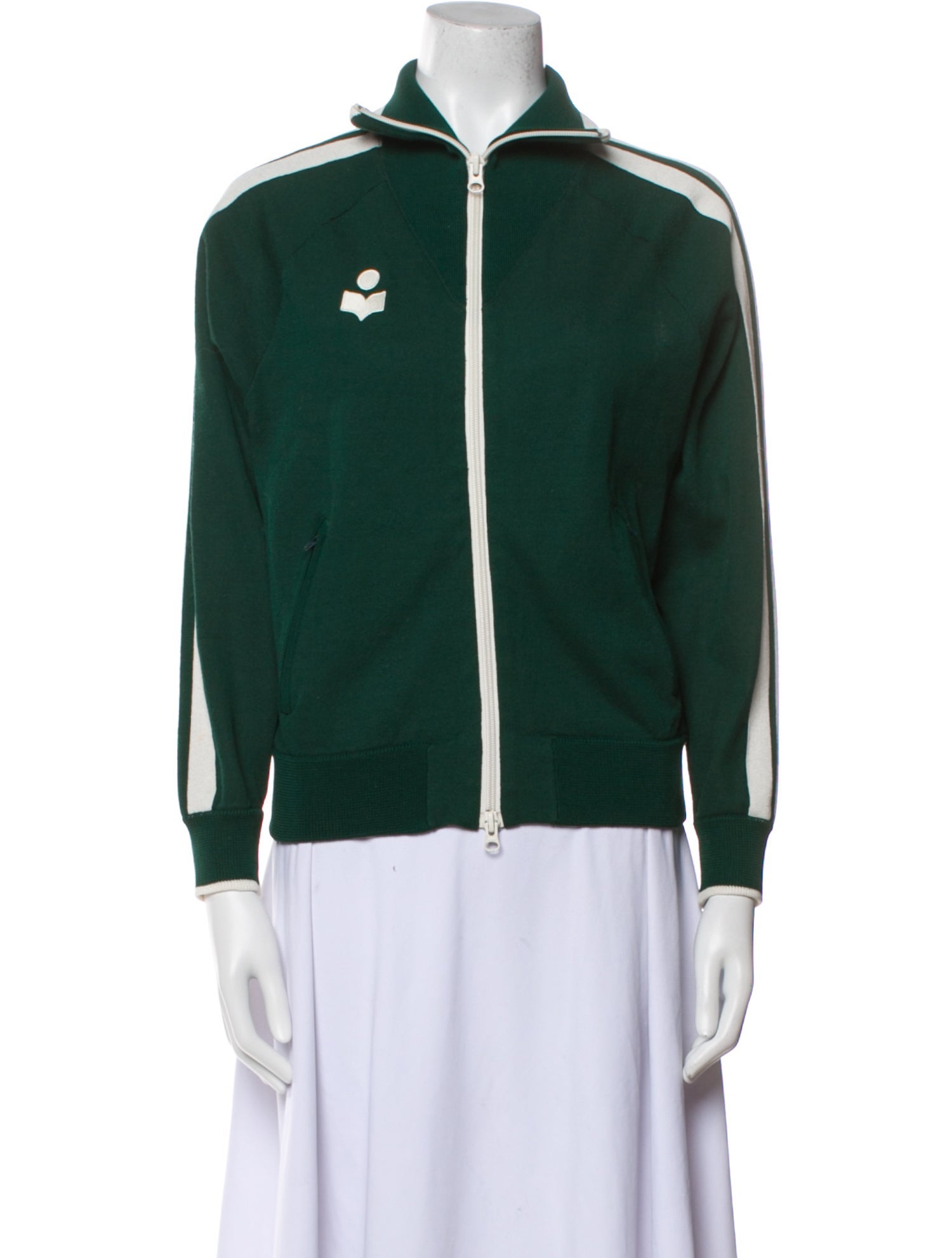 Étoile Isabel Marant Striped Bomber Jacket