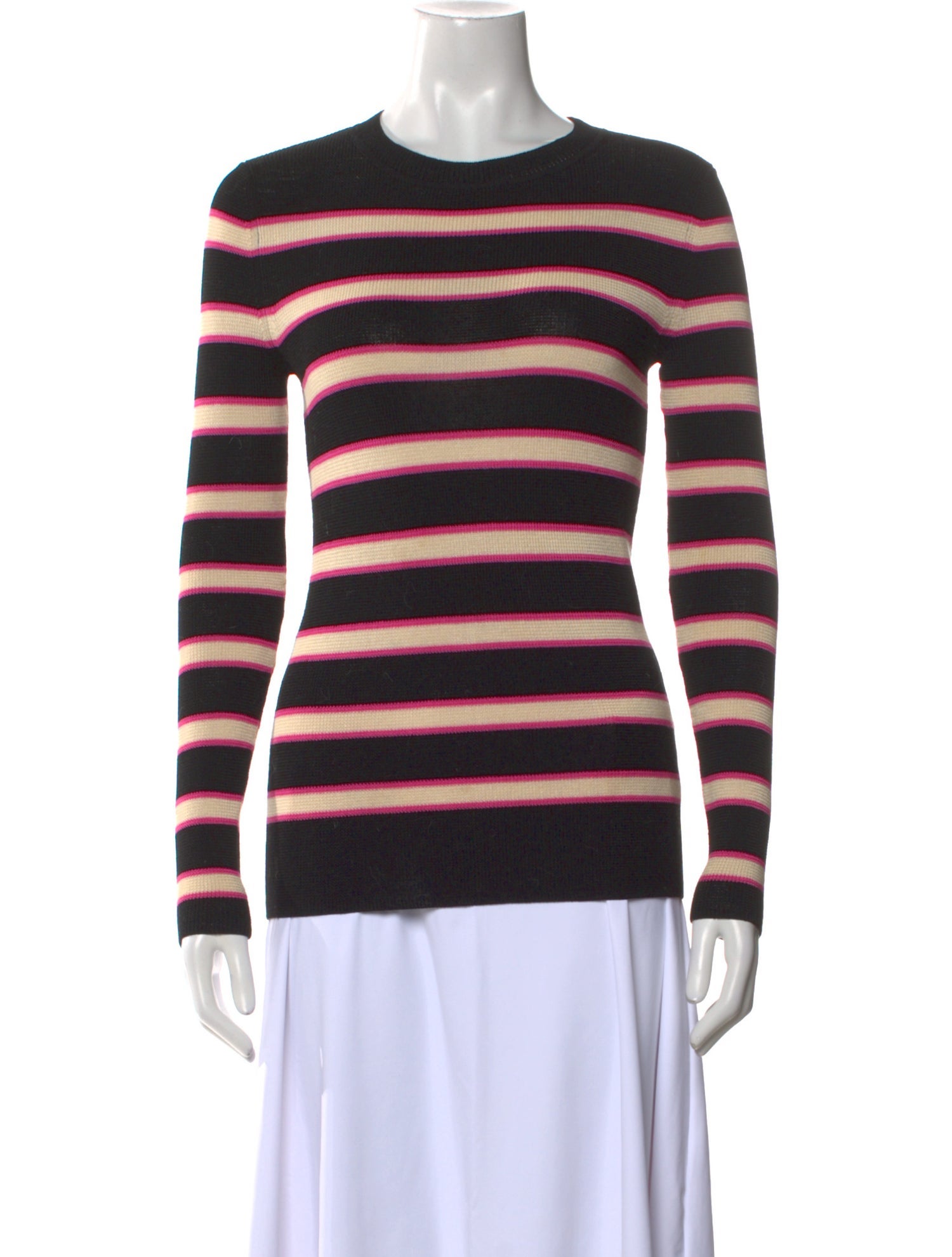 Étoile Isabel Marant Striped Crew Neck Sweater