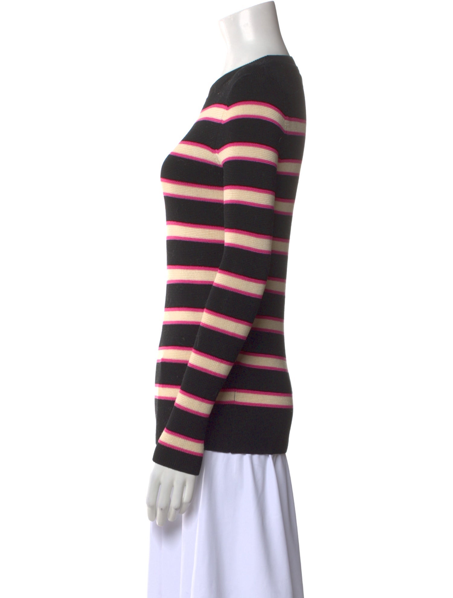 Étoile Isabel Marant Striped Crew Neck Sweater