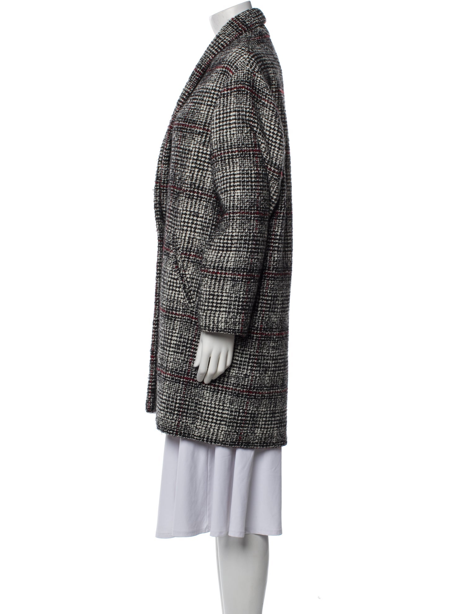 Étoile Isabel Marant Tweed Pattern Coat