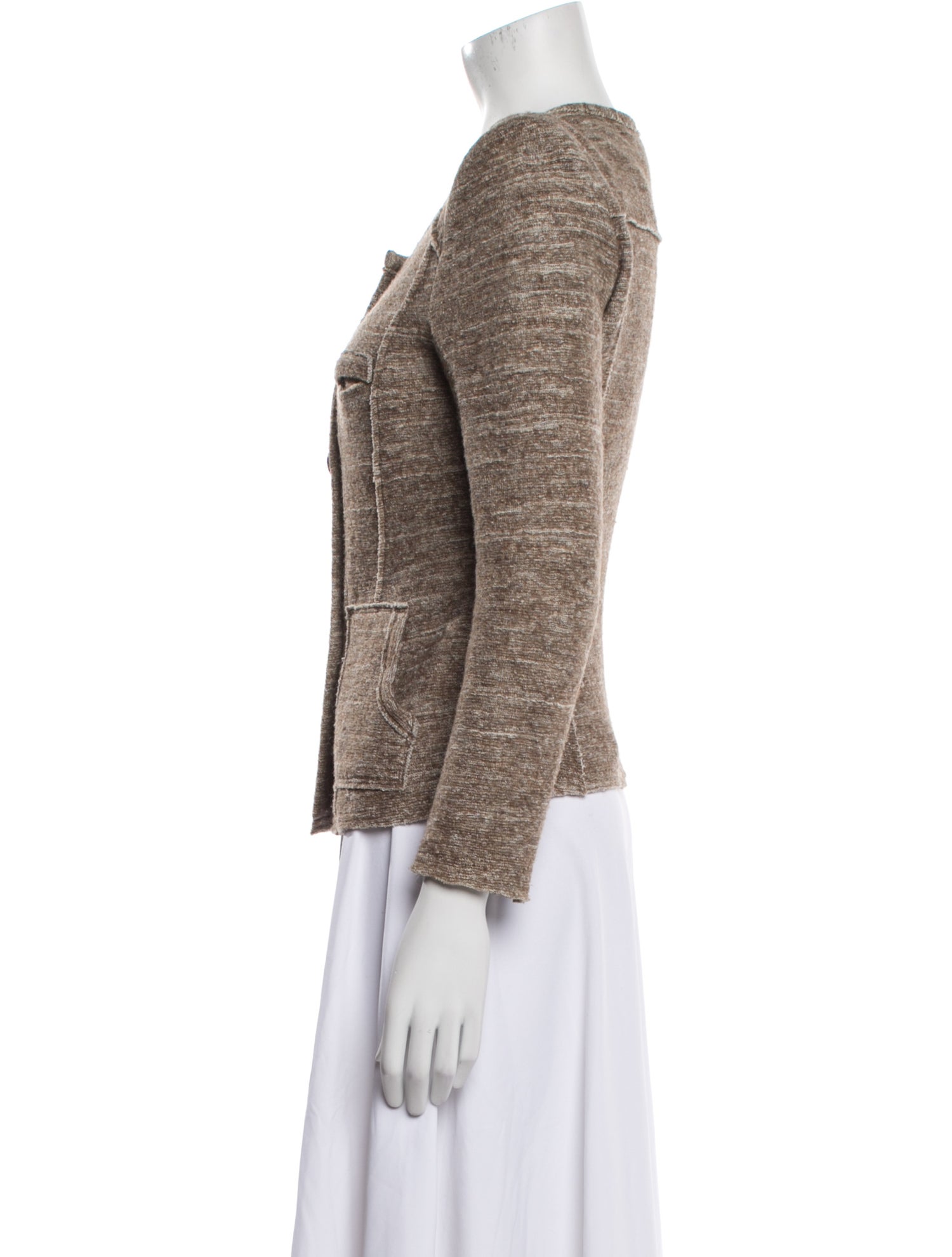Étoile Isabel Marant Tweed Pattern Evening Jacket