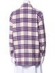 Étoile Isabel Marant Virgin Wool Plaid Print Jacket