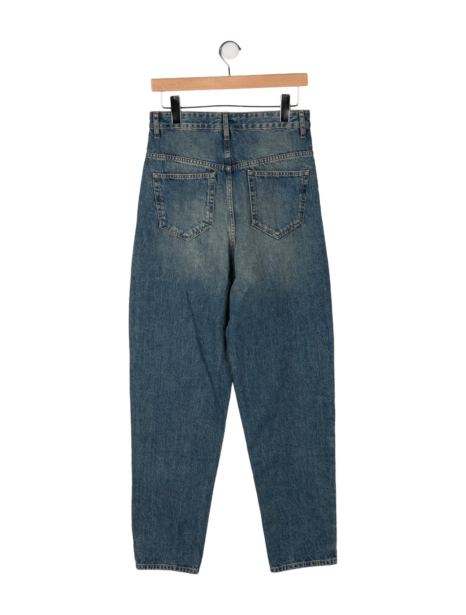 Étoile Isabel Marant High-Rise Straight Leg Jeans