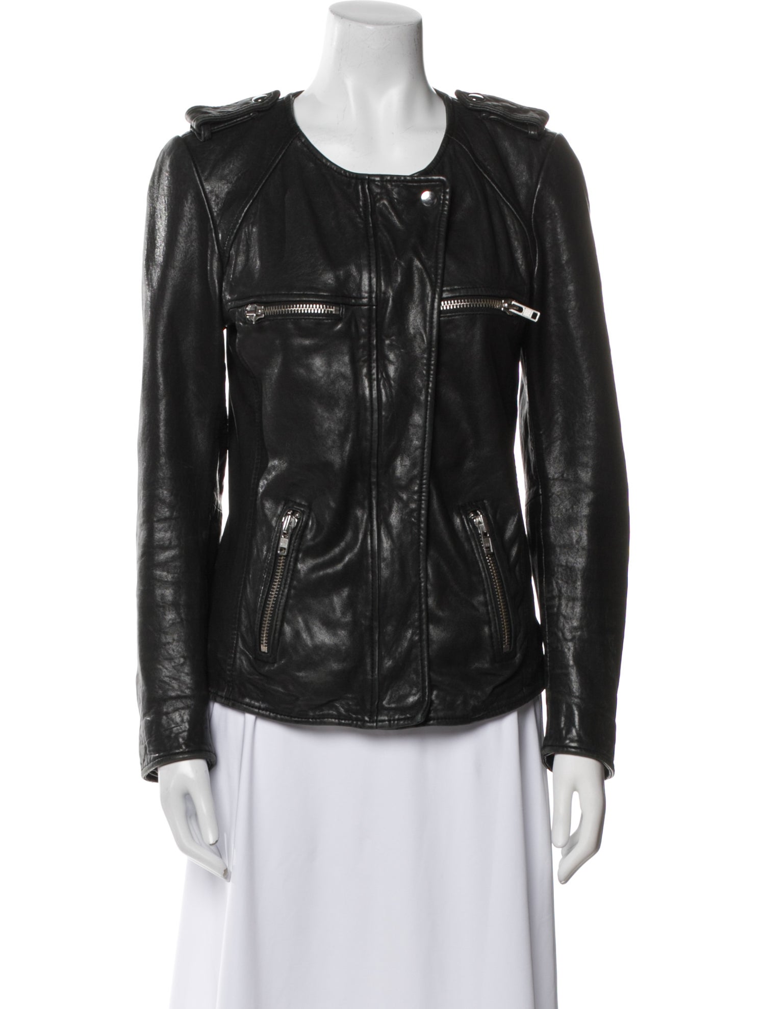 Étoile Isabel Marant Leather Biker Jacket