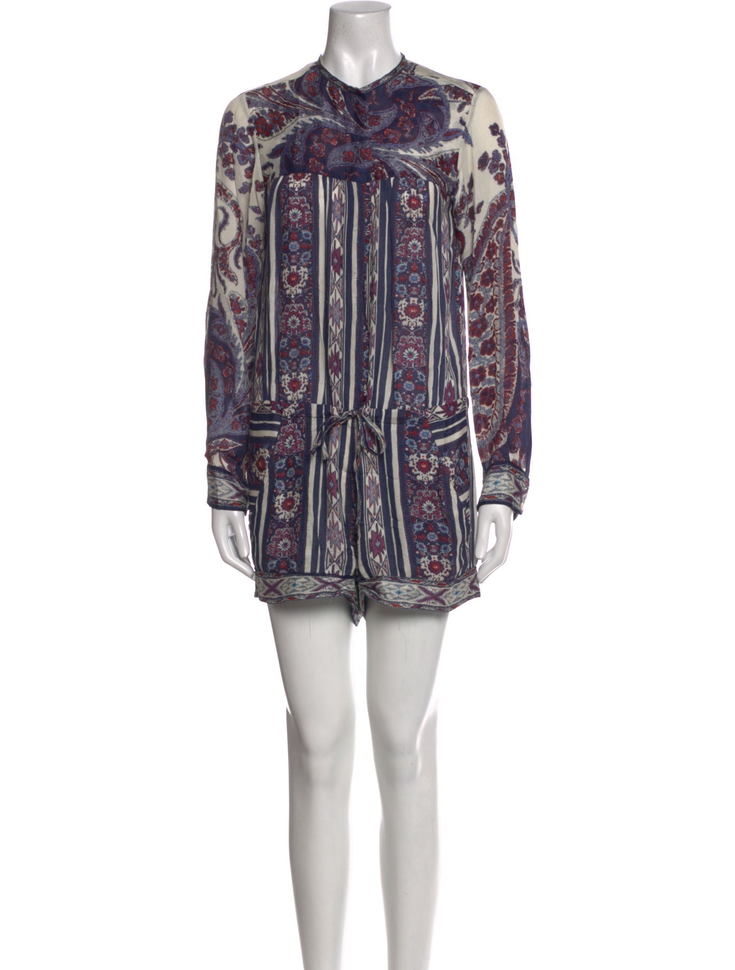 Étoile Isabel Marant Printed Crew Neck Romper