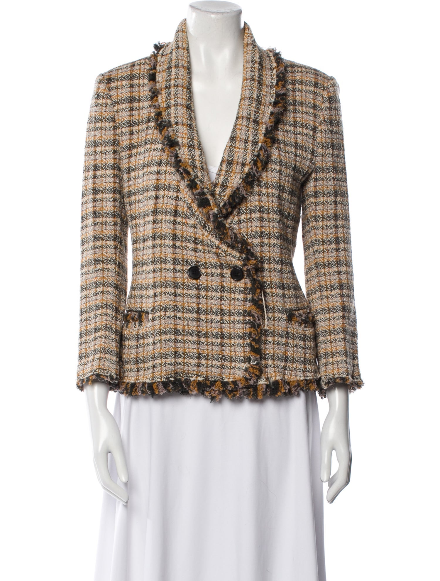 Étoile Isabel Marant Plaid Print Blazer