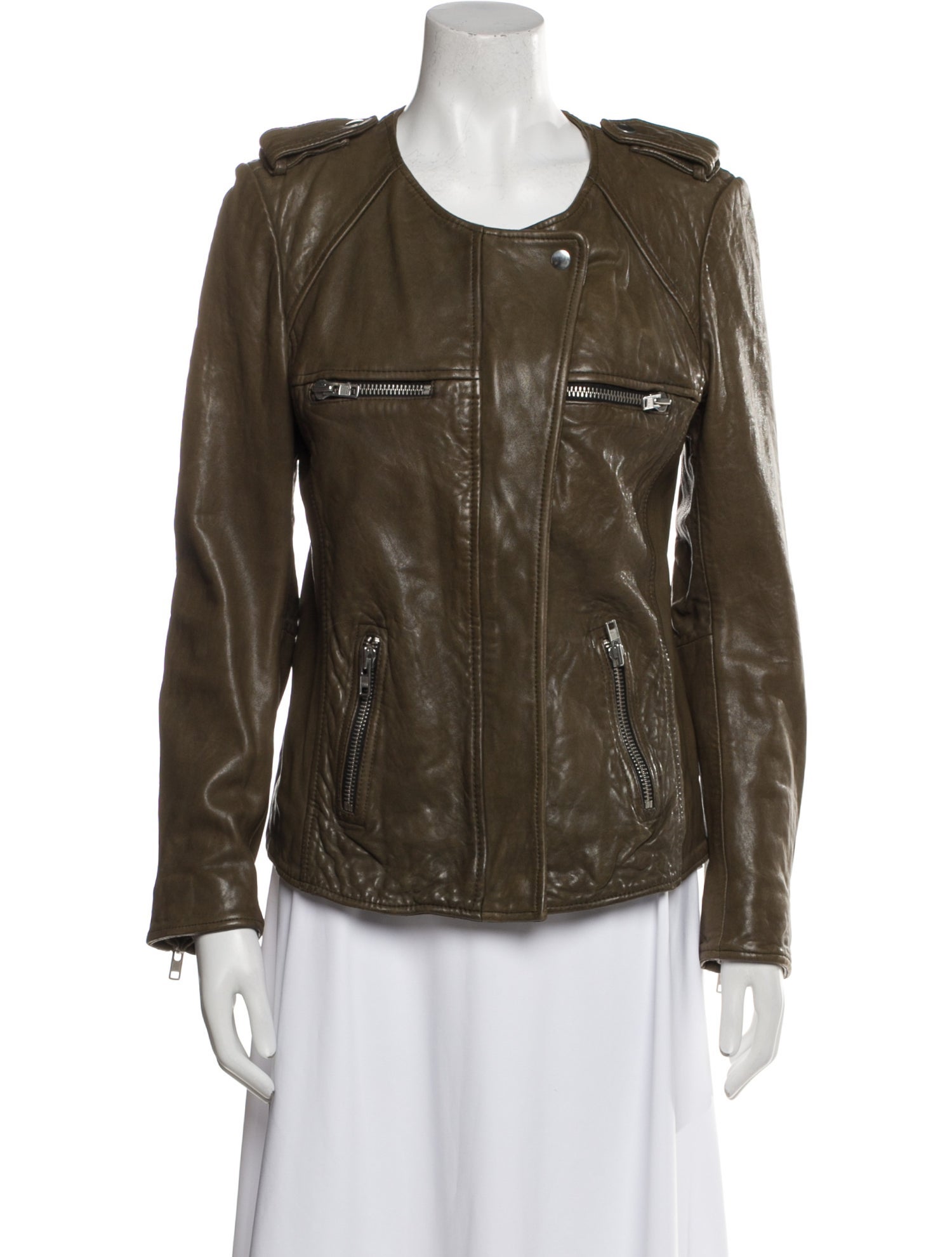 Étoile Isabel Marant Leather Biker Jacket