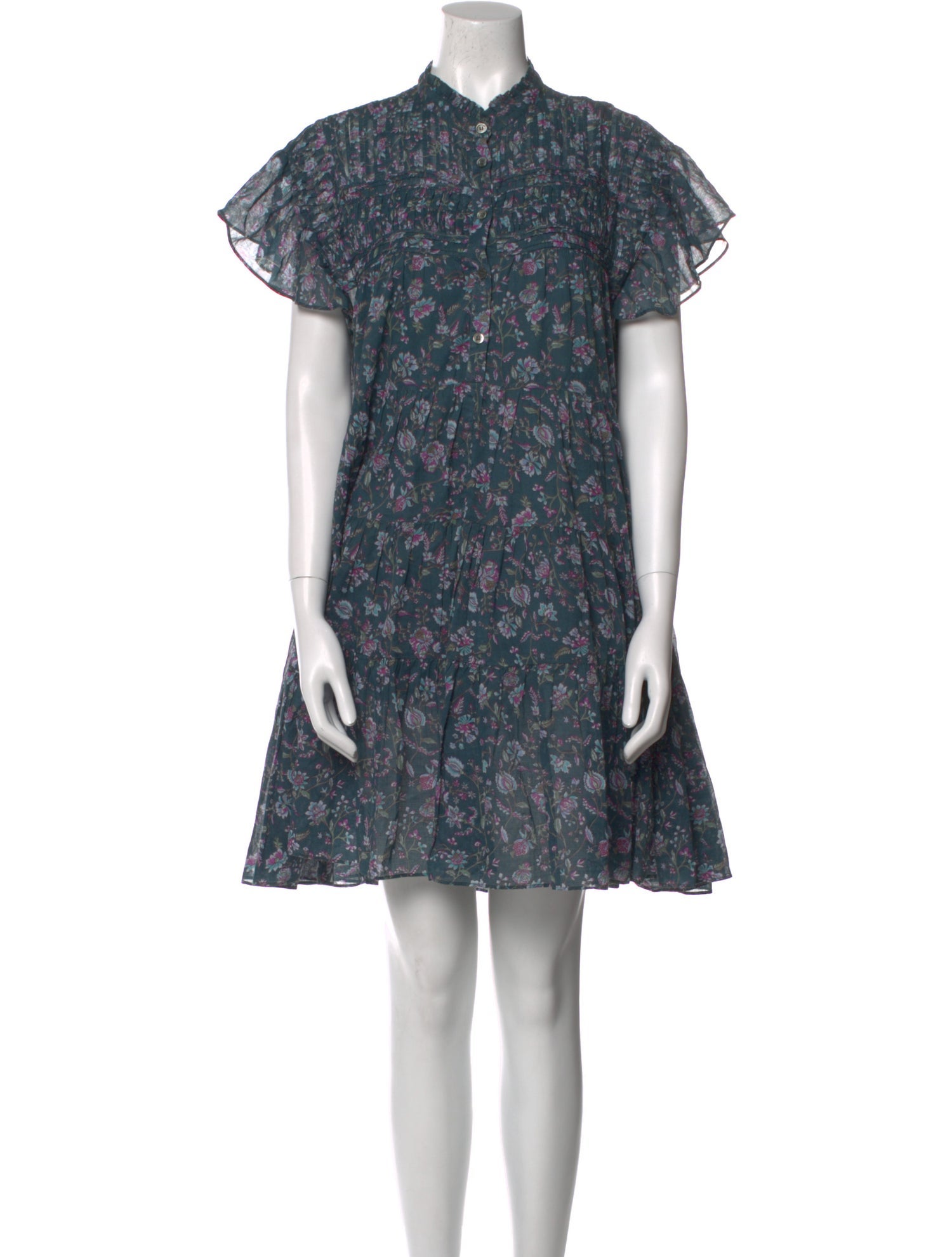 Étoile Isabel Marant Floral Print Mini Dress