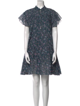 Étoile Isabel Marant Floral Print Mini Dress