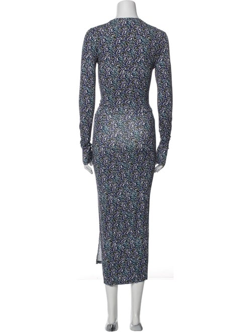 Étoile Isabel Marant Printed Midi Length Dress