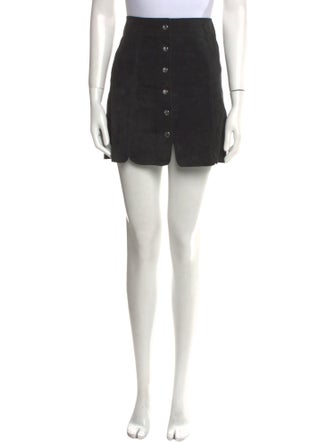 Étoile Isabel Marant Leather Mini Skirt