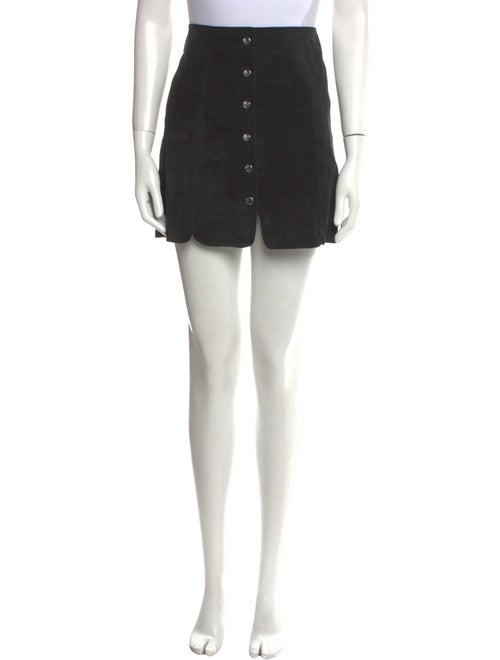 Étoile Isabel Marant Leather Mini Skirt