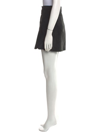 Étoile Isabel Marant Leather Mini Skirt