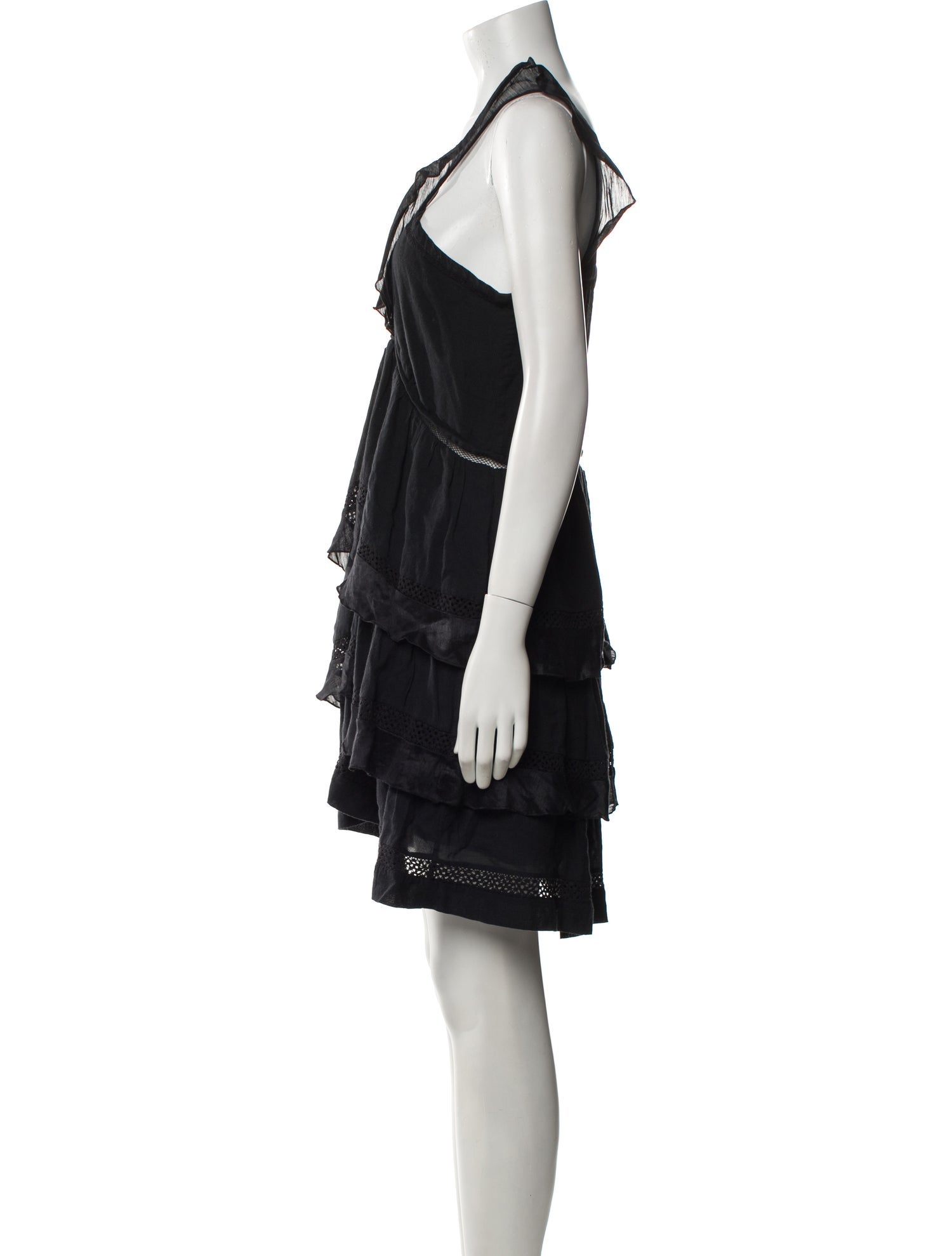 Étoile Isabel Marant V-Neck Mini Dress