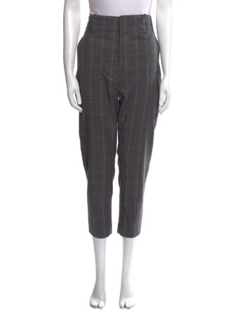 Étoile Isabel Marant Virgin Wool Straight Leg Pants